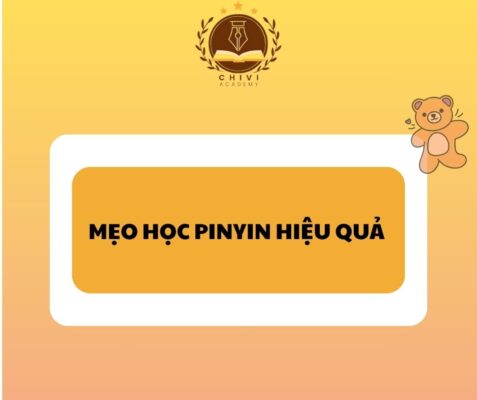 mẹo học pinyin hiệu quả