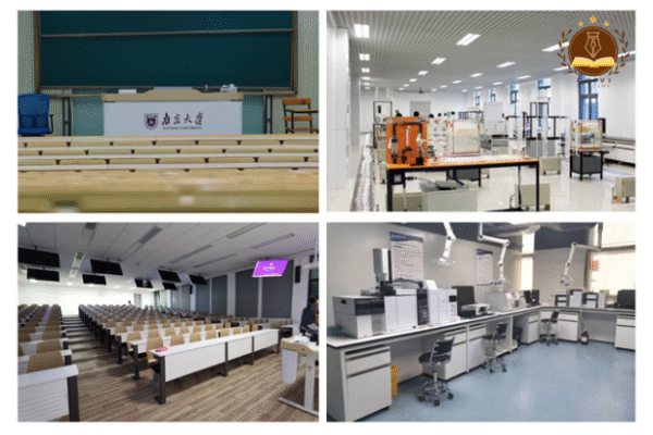 Đại học Nam Kinh - Nanjing University – 南京大学 4 giảng đường và phòng thí nghiệm