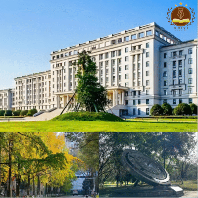 khuôn viên trường đại học khoa học và công nghệ điện tử