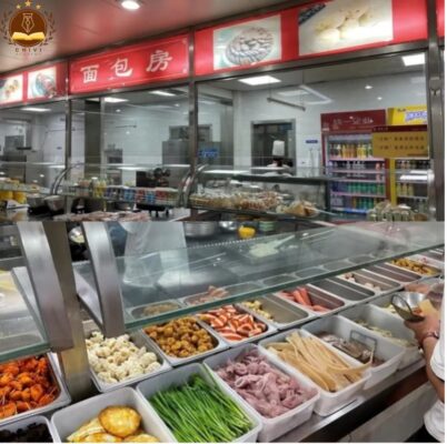 10 lý do nên chọn Đại học Đông Hoa 东华大学- Donghua University cho du học sinh 6 nhà ăn đại học đông hoa