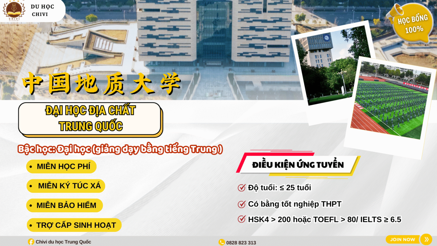 Học bổng của Đại học Địa chất Trung Quốc