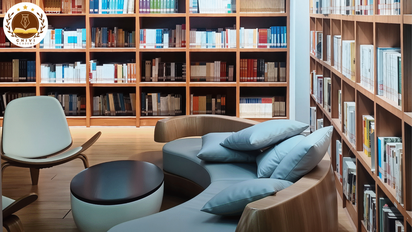 Thư viện của Học viện Nghề Công nghiệp Văn hóa Tứ Xuyên