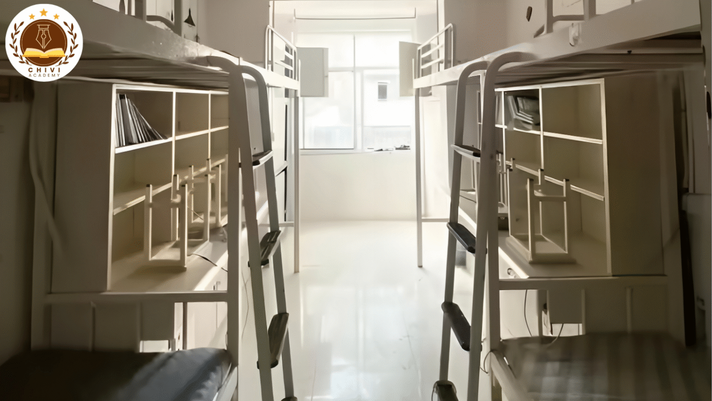 Ký túc xá sinh viên của Học viện Nghề Công nghiệp Văn hóa Tứ Xuyên