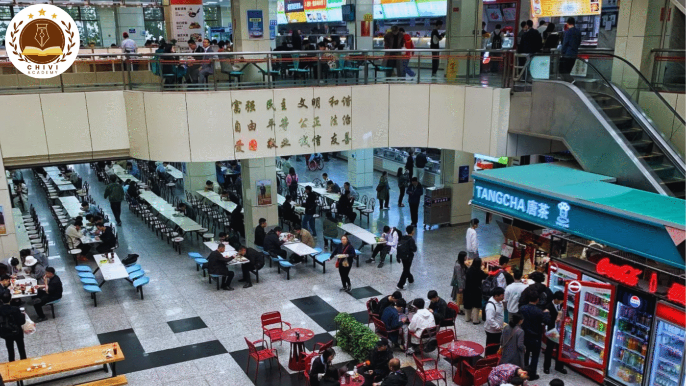 Nhà ăn của Đại học Giao thông Tây An