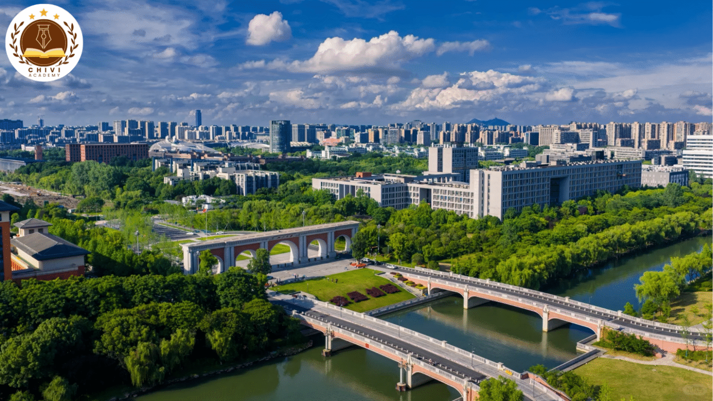 Vị trí địa lý của Đại học Chiết Giang - 浙江大学
