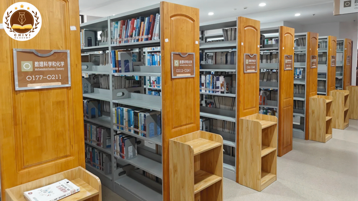 Thư viện của Đại học Công Thương Trùng Khánh - 重庆工商大学