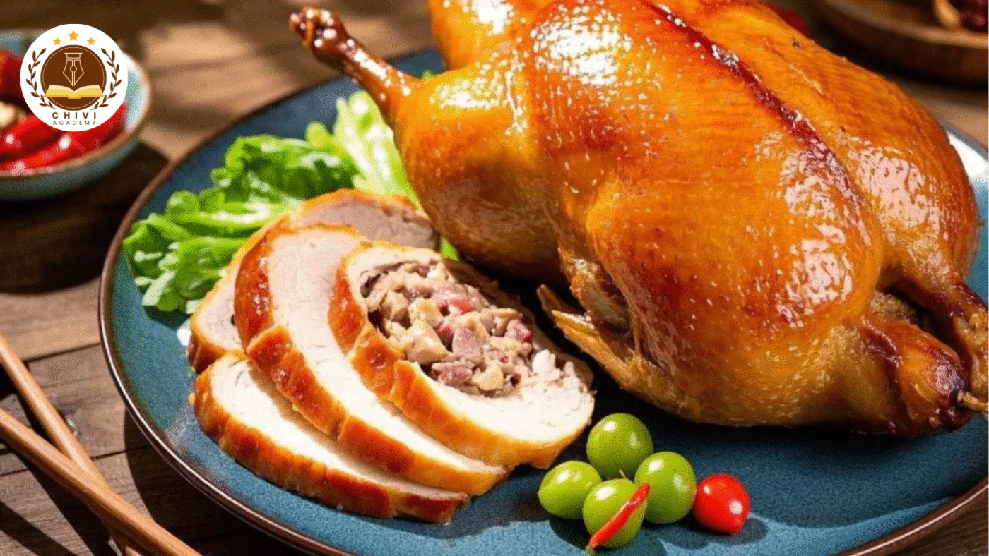 Vịt hầm bát bảo - Ba Bao Ya (八宝鸭)