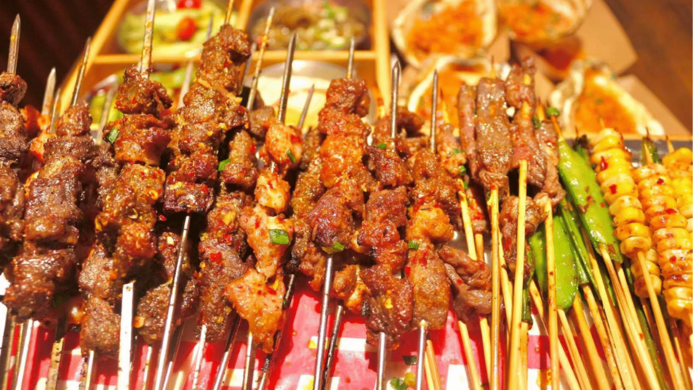 Xiên nướng - Shao Kao (烧烤)