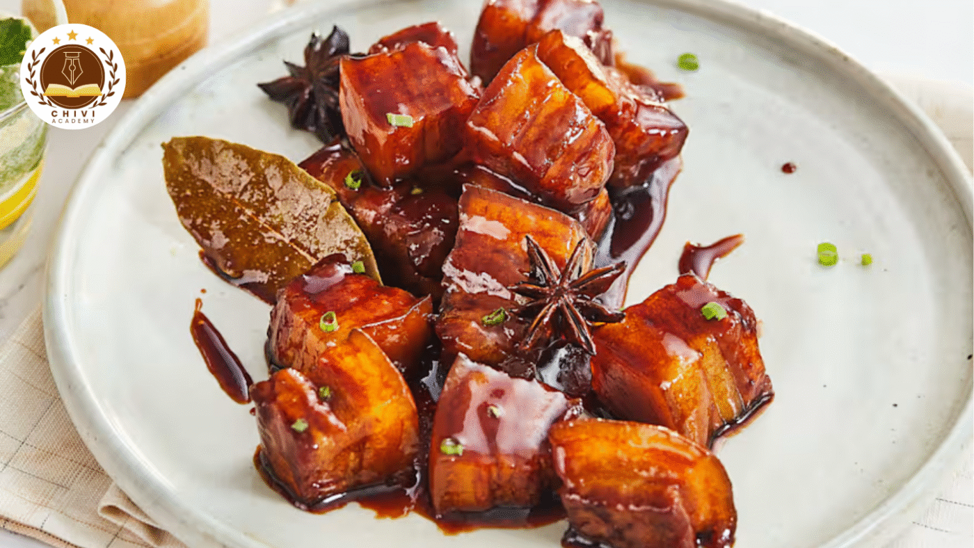 Thịt lợn om kiểu Thượng Hải - Hong Shao Rou (红烧肉)