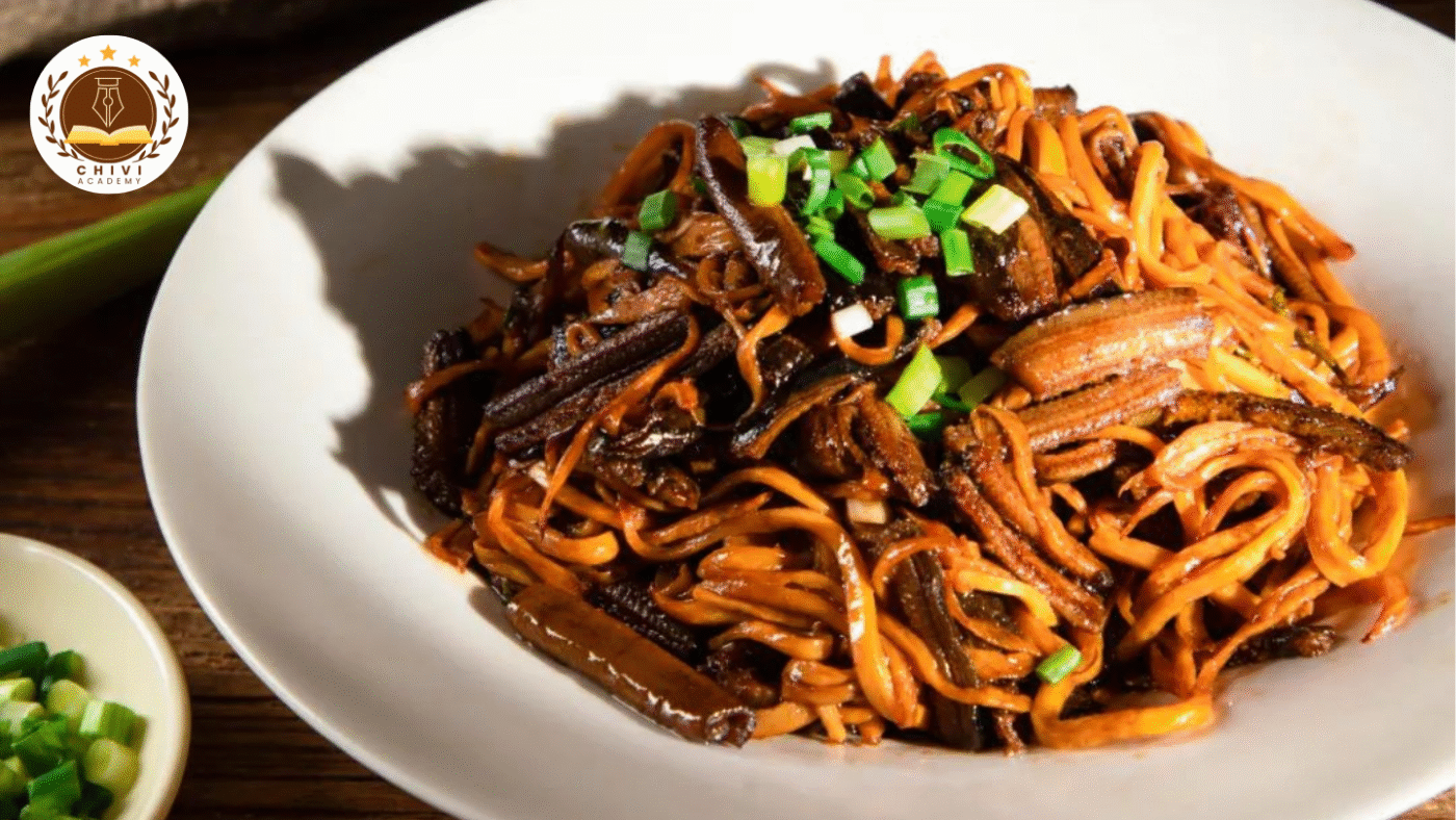 Mì lươn lạnh - Shan Si Leng Mian (鳝丝冷面)