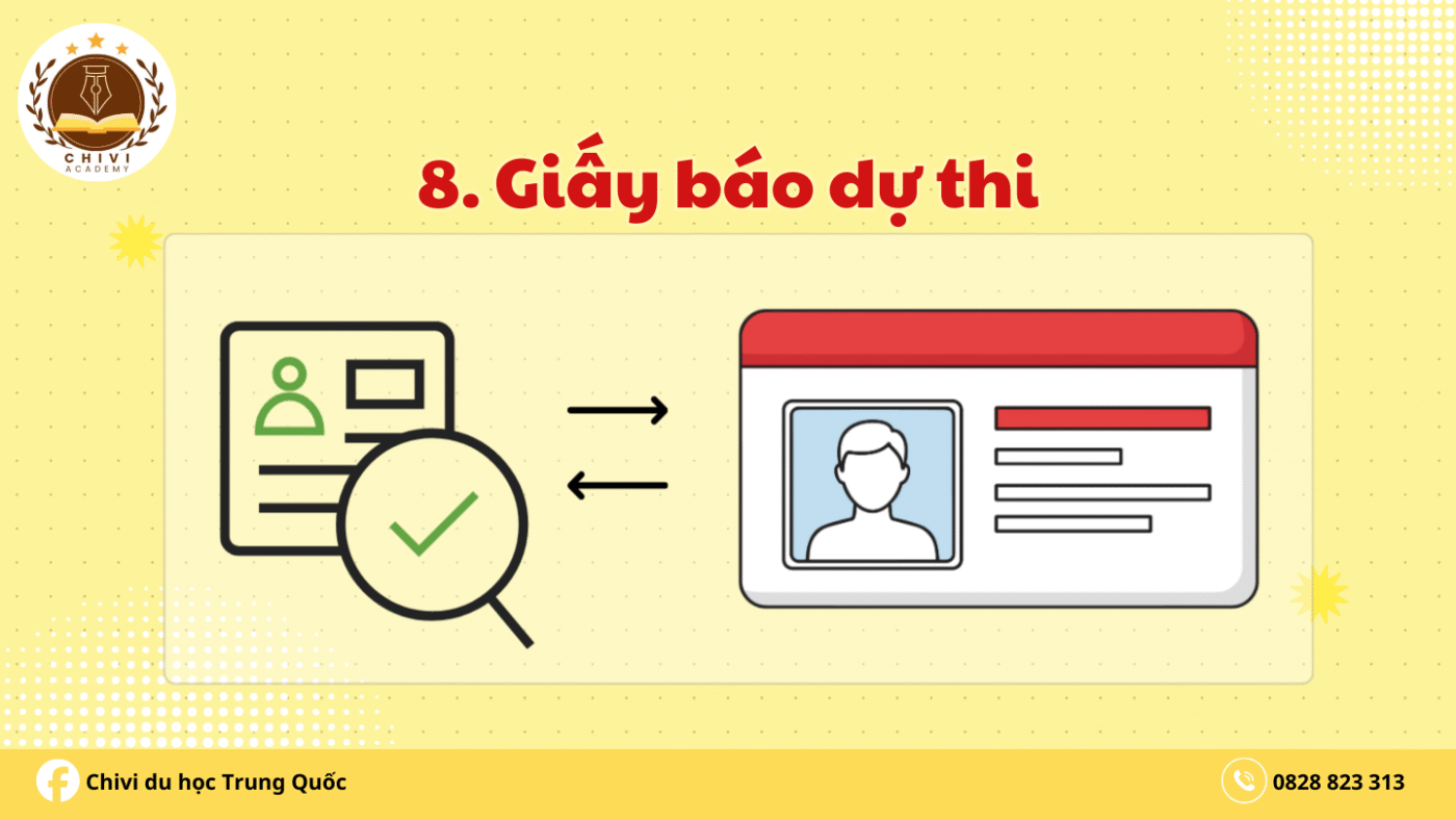 Giấy báo dự thi
