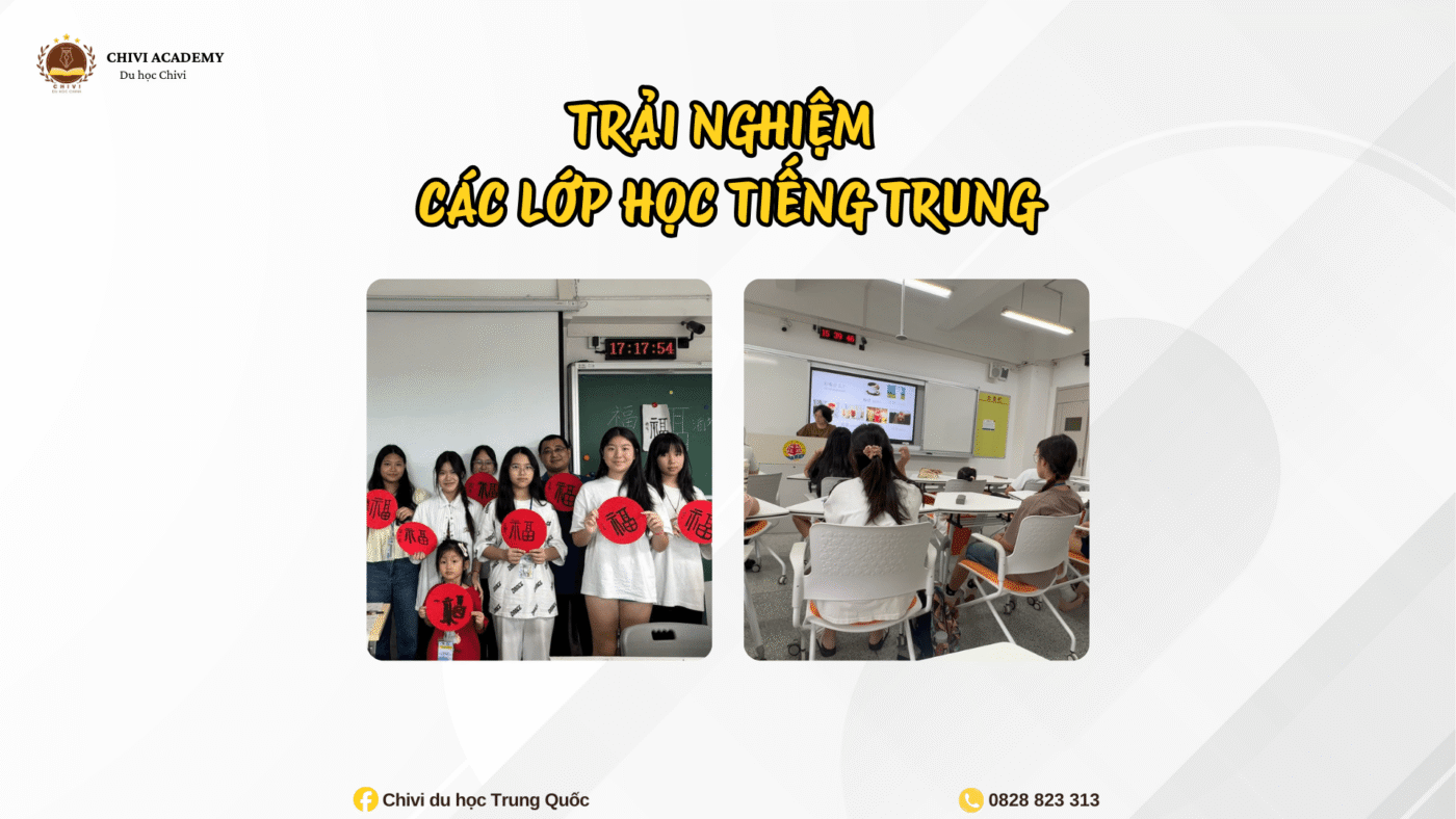 Tham gia lớp học tiếng Trung với giáo viên bản xứ