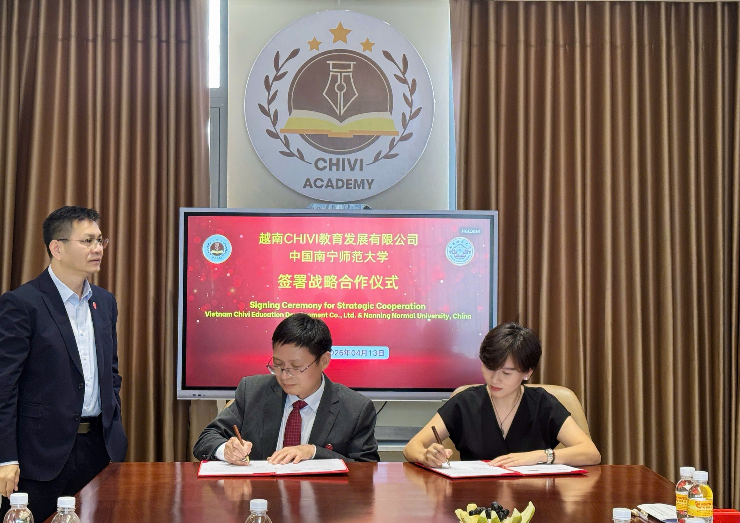 CHIVI ACADEMY KÝ KẾT HỢP TÁC VỚI ĐẠI HỌC SƯ PHẠM NAM NINH MỞ RỘNG CƠ HỘI HỌC TẬP VÀ VIỆC LÀM QUỐC TẾ CHO SINH VIÊN VIỆT NAM