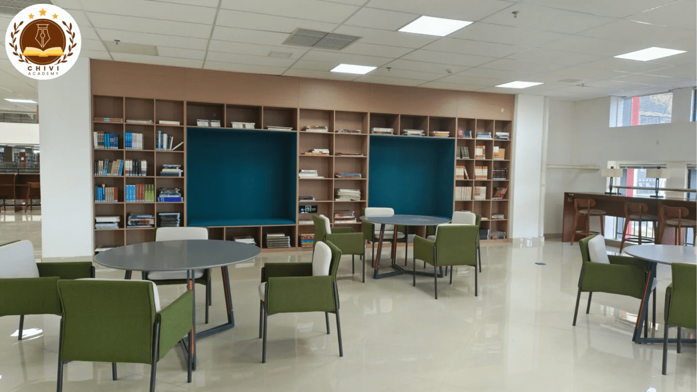 Góc học tập Học viện công nghiệp Hàng không Vũ trụ Quế Lâm