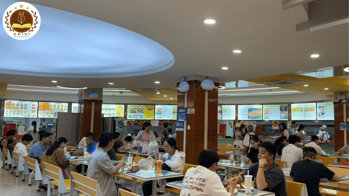 Nhà ăn Đại học Nông nghiệp Trung Quốc