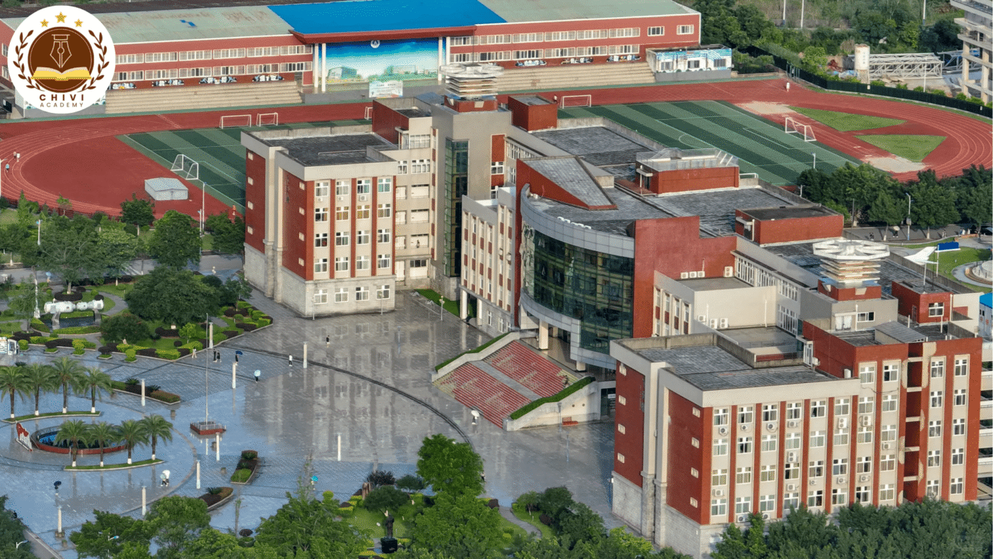 Vị trí địa lý Học viện công nghiệp Hàng không Vũ trụ Quế Lâm