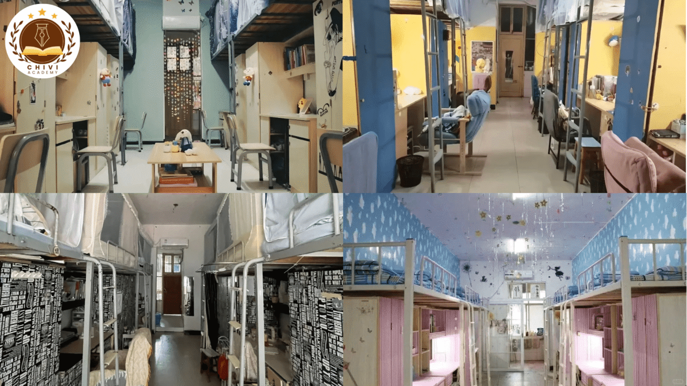 Khu kí túc xá Học viện Khoa học và Kỹ thuật Hồ Nam