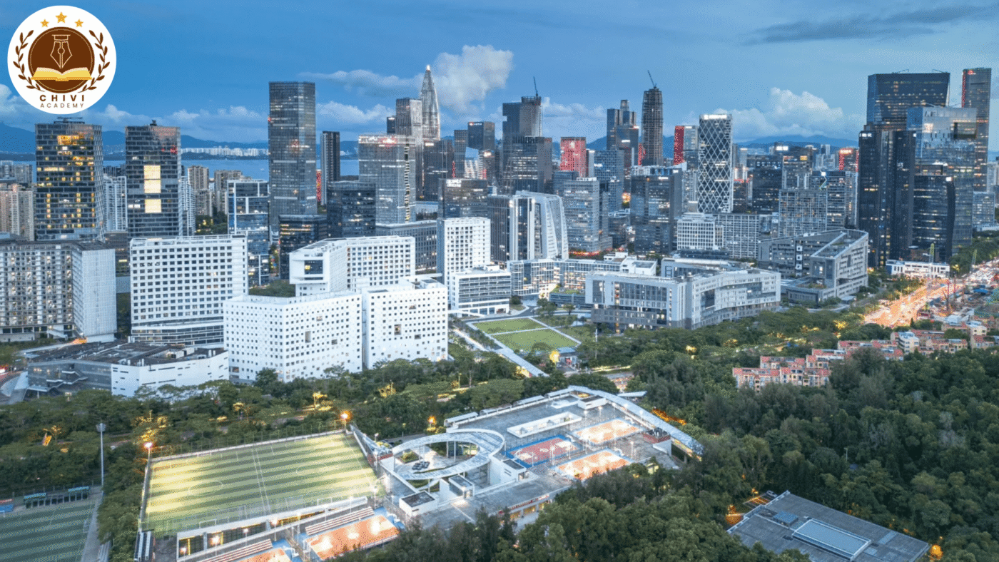 Vị trí địa lý Đại học Thâm Quyến