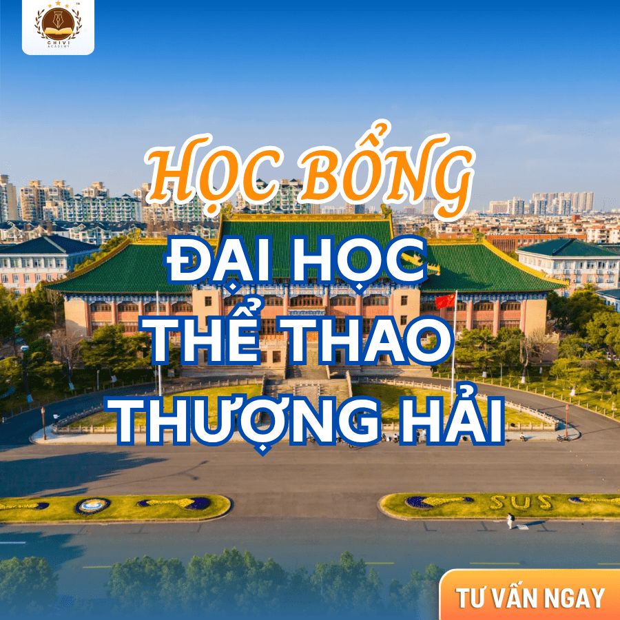 HỌC BỔNG ĐẠI HỌC – THẠC SĨ – TIẾN SĨ TẠI ĐẠI HỌC THỂ THAO THƯỢNG HẢI 2026