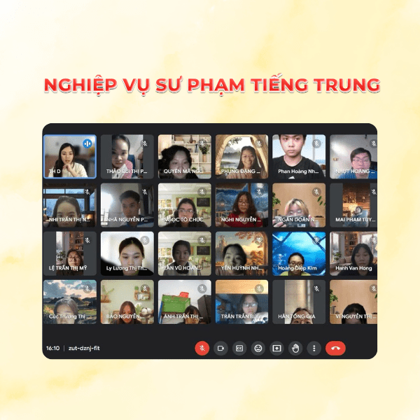 Khóa học Nghiệp Vụ Sư Phạm Tiếng Trung
