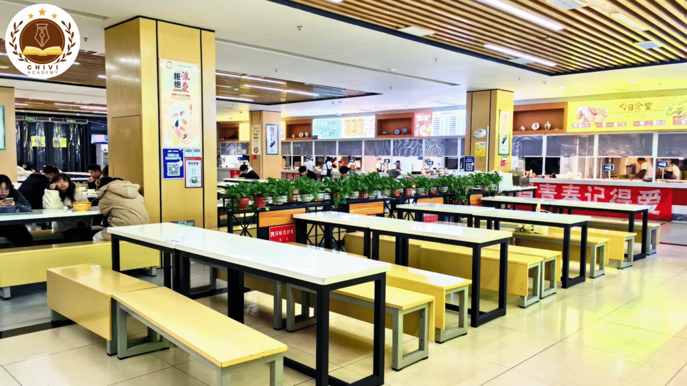 Nhà ăn tại Học viện