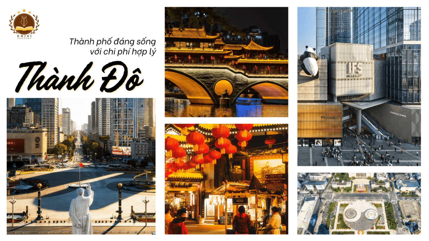 Top 5 thành phố nên du học: Thành Đô