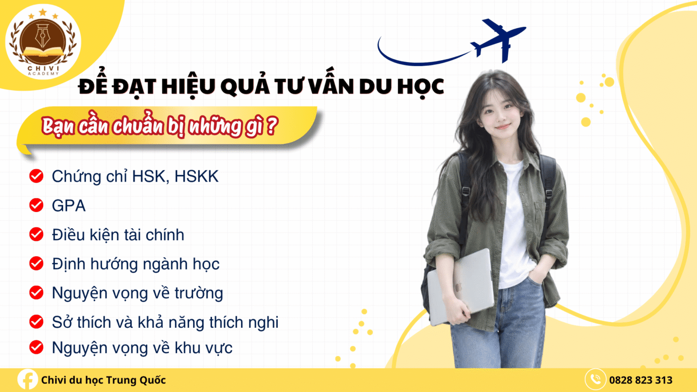 Những thông tin học sinh nên chuẩn bị trước khi tư vấn du học