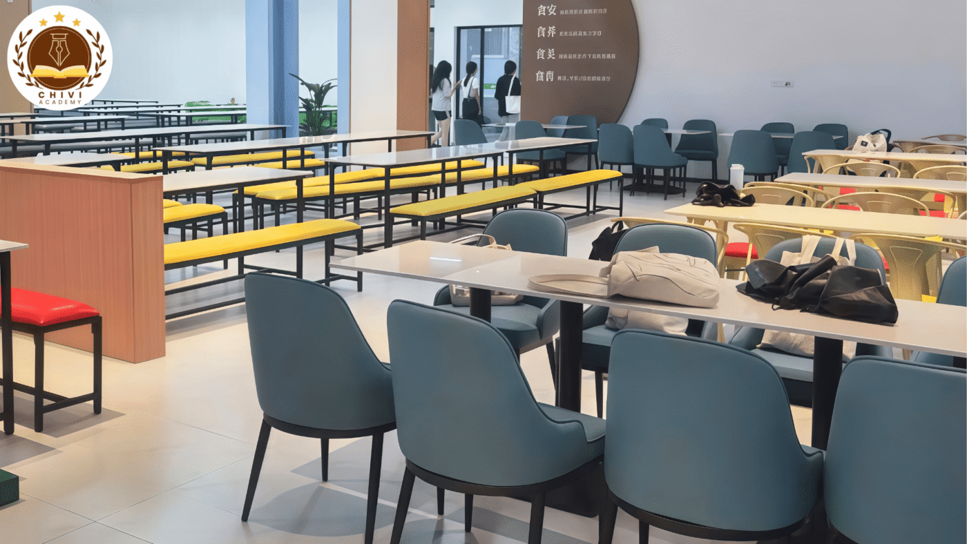 Nhà ăn sinh viên của Đại học Công nghệ Hạ Môn