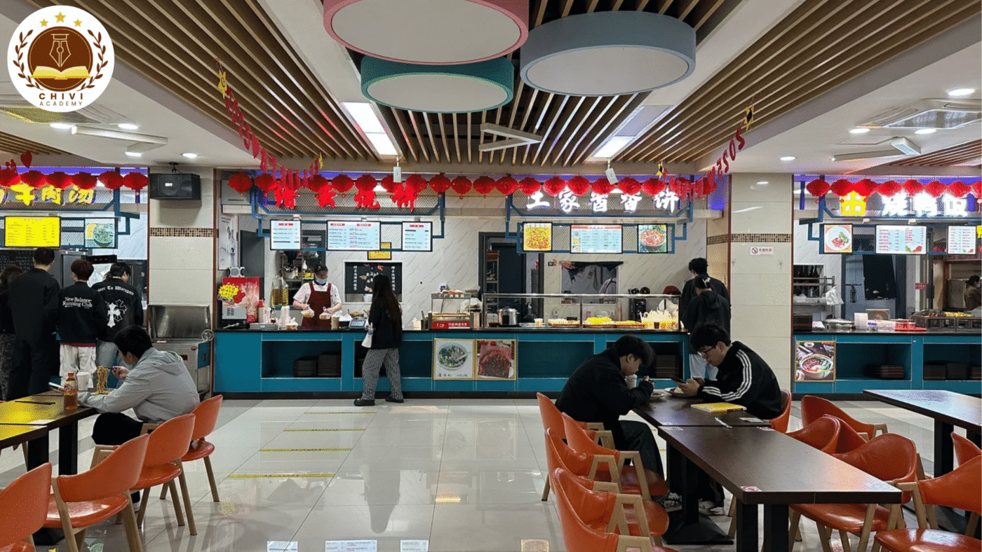 Nhà ăn của Đại học Công nghiệp Chiết Giang