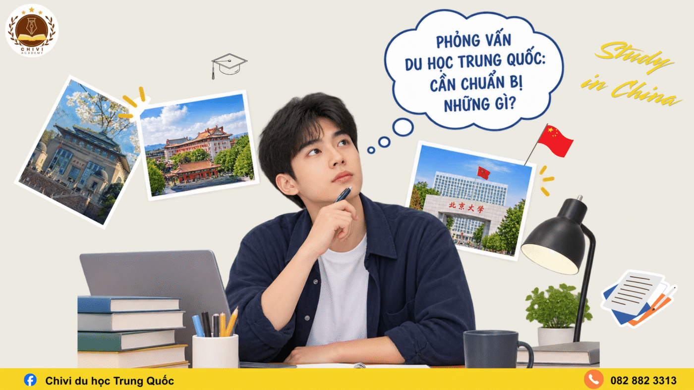 Phỏng vấn du học Trung quốc cần chuẩn bị gì?