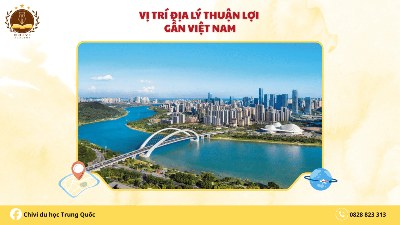 Vị trí địa lý gần Việt Nam