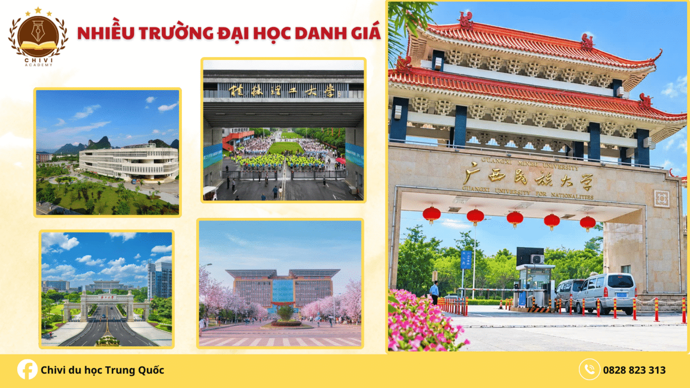 Các trường đại học danh giá tại Quảng Tây